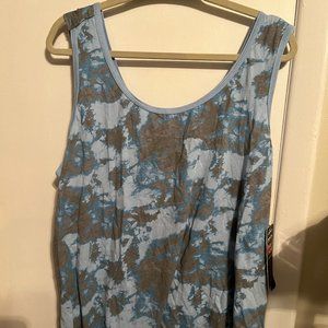 NWT THREE HEARTS DRESSY TANK COTTON SZ1X
